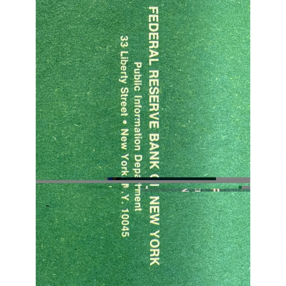 The Story of Money 1981 3rd Edition Promotional Comic Federal Reserve Bank of NY